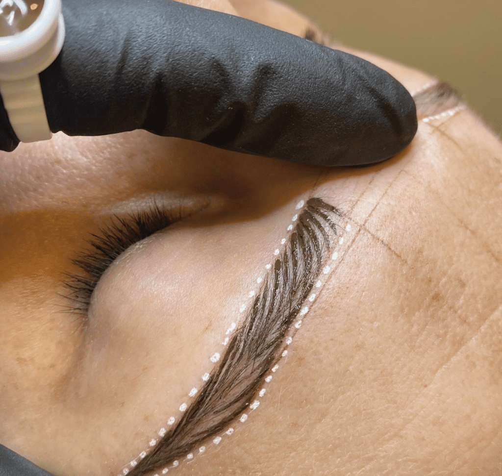 Microblading and Microshading Eyebrow